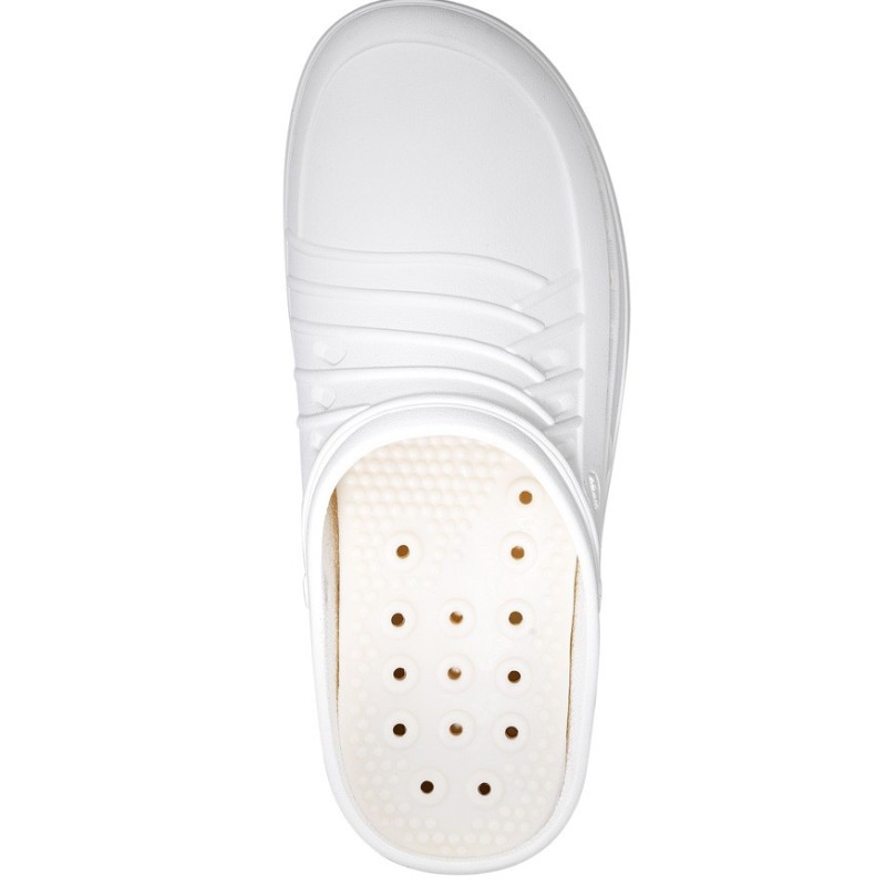 Chaussons/sabots Souples Blancs Avec Bride - Pointure 37, Neufs Dans Leur Boîte
