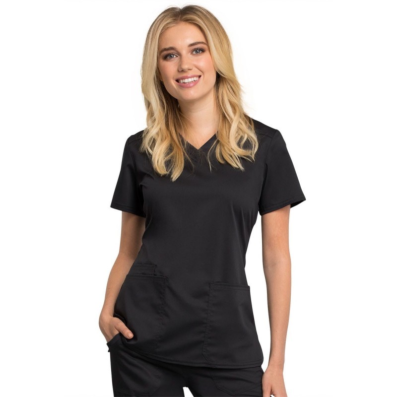 Blouse médicale femme anti-tache et antimicrobienne - CHEROKEE