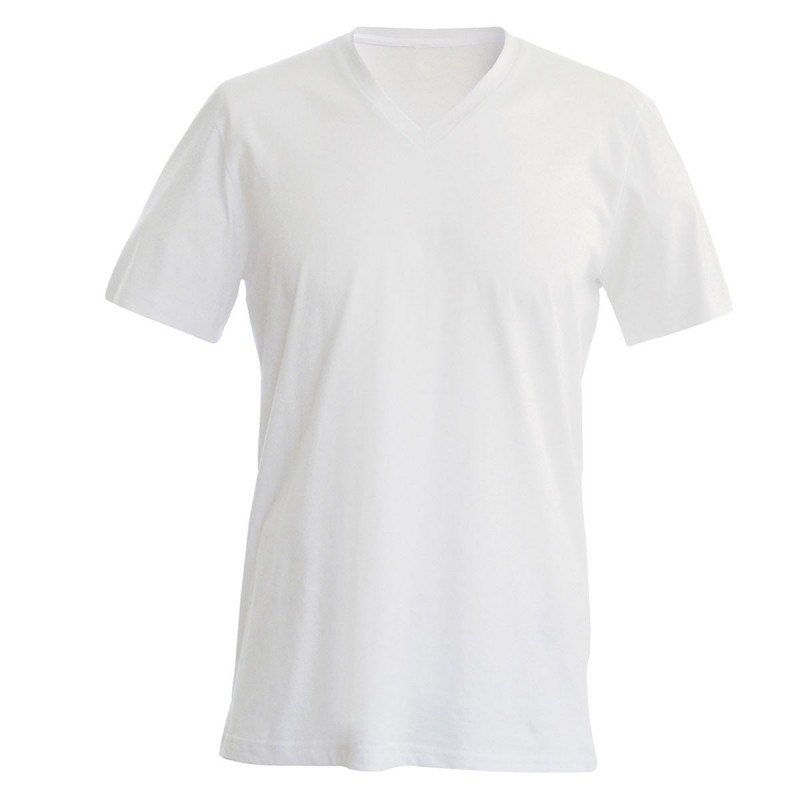 T-shirt col V