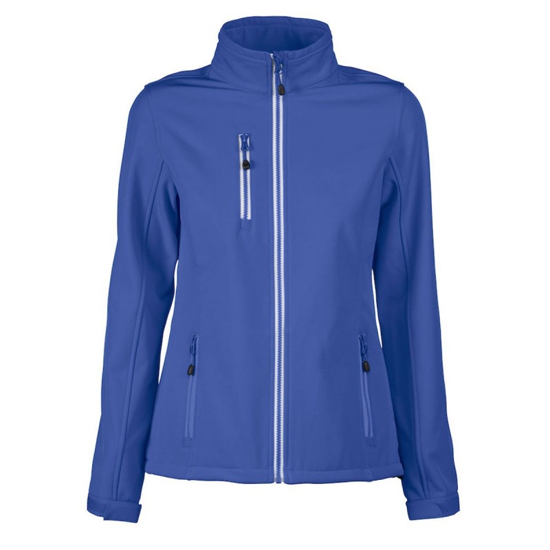 Softshell femme zip contrasté femme ambulancier | Sanipod