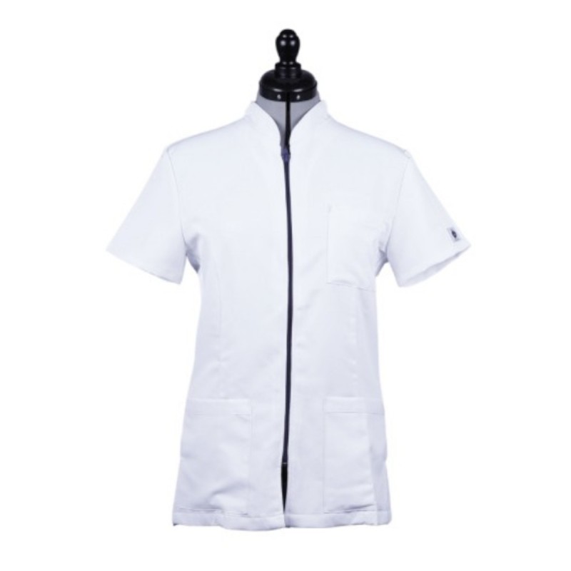 Tunique médicale zipée femme Tunique médicale zipée femme