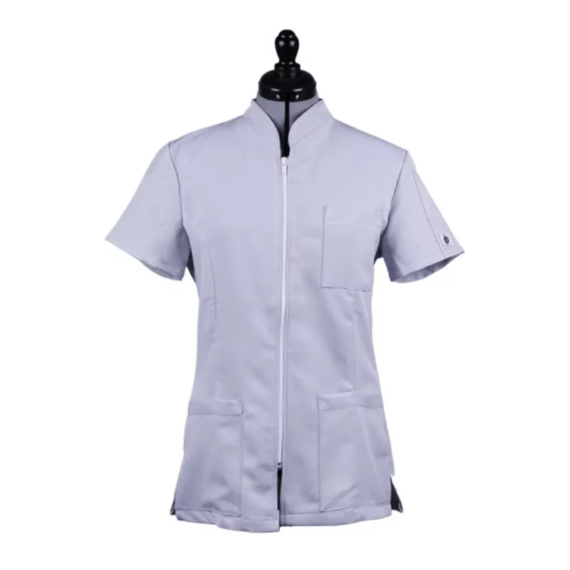 Tunique médicale zipée femme