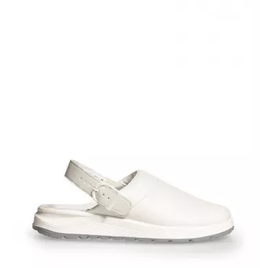 Active clog blanc avec fermeture à boucles - Abeba | Sanipod
