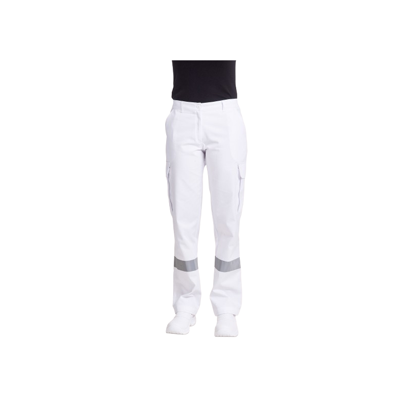Pantalon ambulanciere bandes reflechissantes - Femme