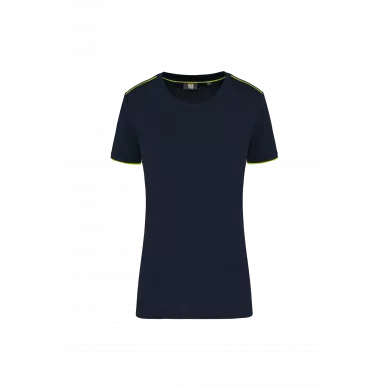 T-shirt liserés contrastés ambulancier femme | Sanipod