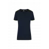T-shirt liserés contrastés ambulancier femme | Sanipod
