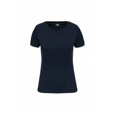 T-shirt liserés contrastés ambulancier femme | Sanipod
