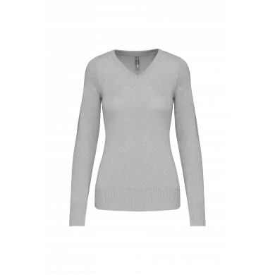Pull col V femme |Sanipod