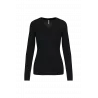 Pull col V femme |Sanipod