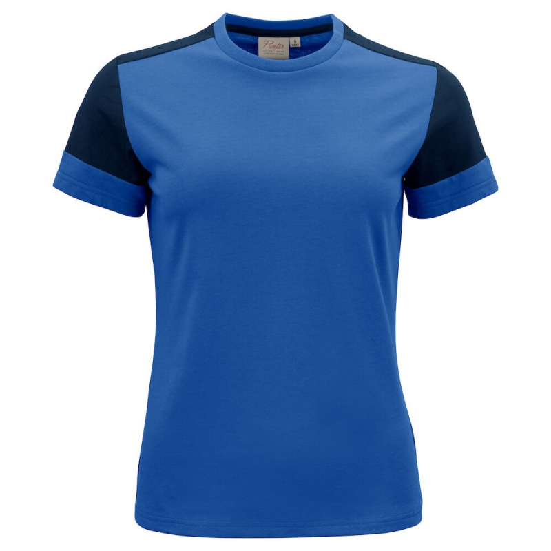 T-shirt femme prime bi-colore ECO-RESPONSABLE | Sanipod