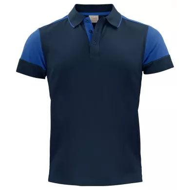 Polo homme prime bi-colore ECO-RESPONSABLE | Sanipod