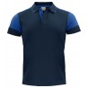 Polo homme prime bi-colore ECO-RESPONSABLE