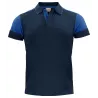 Polo homme prime bi-colore ECO-RESPONSABLE | Sanipod