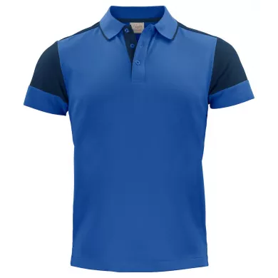 Polo homme prime bi-colore ECO-RESPONSABLE | Sanipod