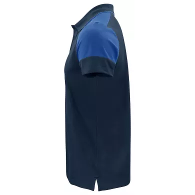 Polo homme prime bi-colore ECO-RESPONSABLE | Sanipod