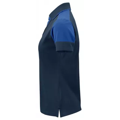 Polo femme prime bi-colore ECO-RESPONSABLE | Sanipod