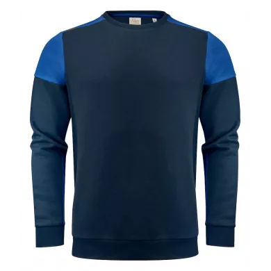 Sweat col rond prime bi-colore ECO-RESPONSABLE| Sanipod