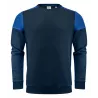 Sweat col rond prime bi-colore ECO-RESPONSABLE| Sanipod