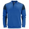 Sweat col polo prime bi-colore ECO-RESPONSABLE