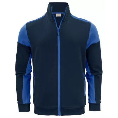Veste sweat homme prime bicolore ECO-RESPONSABLE | Sanipod