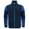 Veste sweat homme prime bicolore ECO-RESPONSABLE | Sanipod