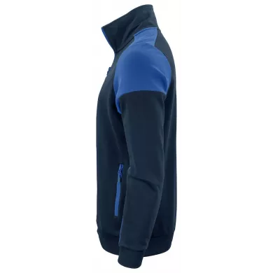 Veste sweat homme prime bicolore ECO-RESPONSABLE | Sanipod