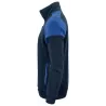 Veste sweat homme prime bicolore ECO-RESPONSABLE | Sanipod