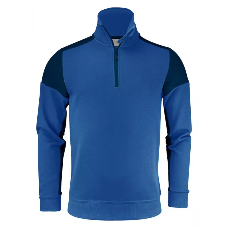 Sweat 1/2 zip prime bicolore ECO-RESPONSABLE | Sanipod