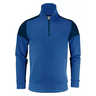 Sweat 1/2 zip prime bicolore ECO-RESPONSABLE | Sanipod