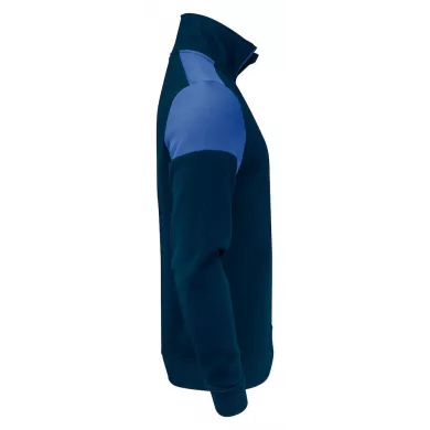 Sweat 1/2 zip prime bicolore ECO-RESPONSABLE | Sanipod