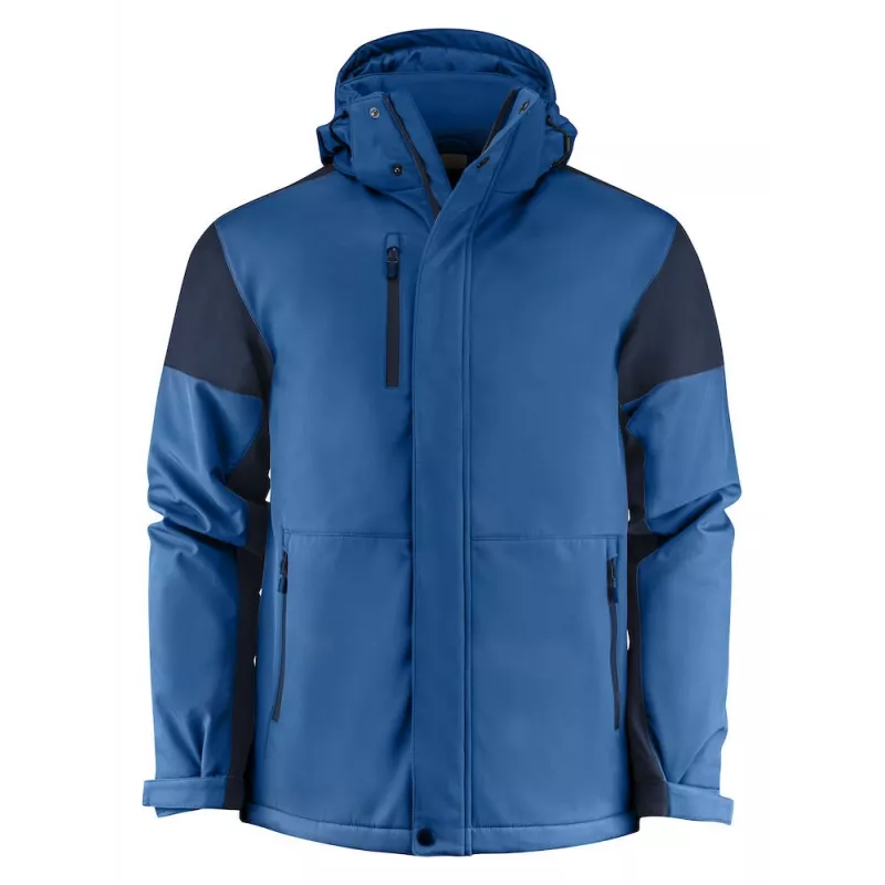 Softshell doublée homme prime bicolore ECO-RESPONSABLE | Sanipod