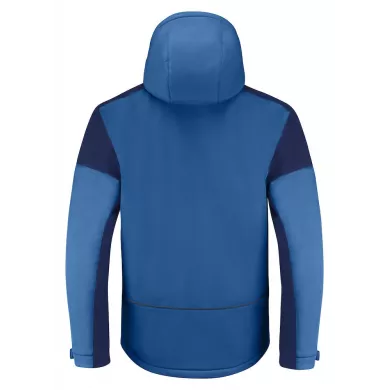 Softshell doublée homme prime bicolore ECO-RESPONSABLE | Sanipod