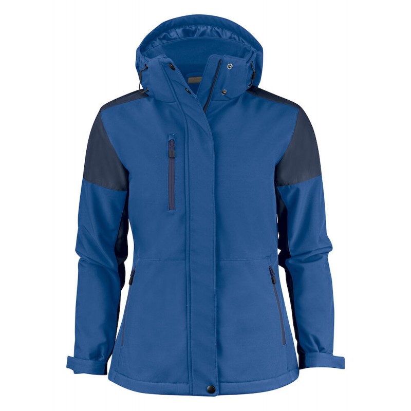 Softshell doublée femme bicolore prime ECO-RESPONSABLE