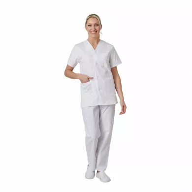 Blouse à pressions mixte | Sanipod