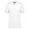 Polo contrasté ambulancier homme | Sanipod