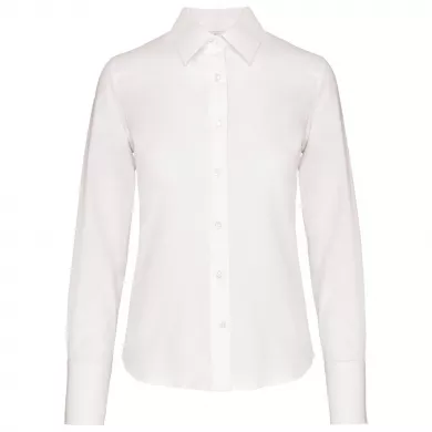 Chemise femme manches longues sans repassage ambulancier | Sanipod
