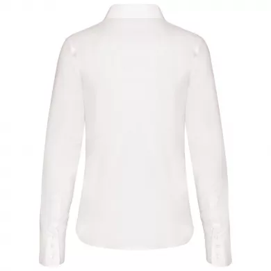 Chemise femme manches longues sans repassage ambulancier | Sanipod
