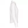 Chemise femme manches longues sans repassage ambulancier | Sanipod