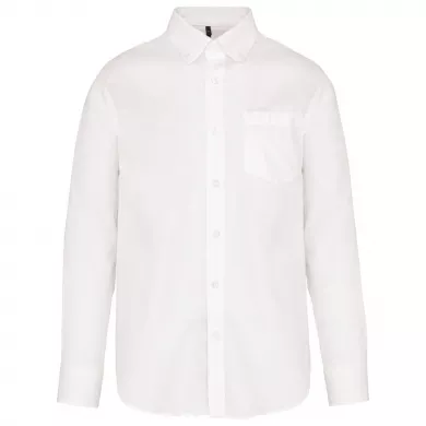 Chemise manches longues sans repassage ambulancier | Sanipod