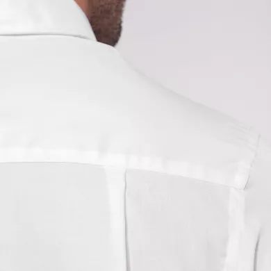 Chemise manches longues sans repassage ambulancier | Sanipod