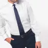 Chemise manches longues sans repassage ambulancier | Sanipod