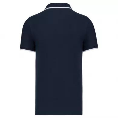 Polo contrasté ambulancier homme| Sanipod