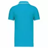 Polo contrasté ambulancier homme| Sanipod