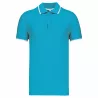 Polo contrasté ambulancier homme| Sanipod