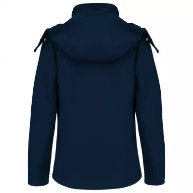 Softshell à capuche amovible - femme | Sanipod
