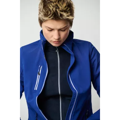 Softshell femme zip contrasté femme ambulancier | Sanipod