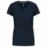 T-shirt col V femme ambulancier | Sanipod