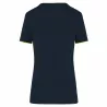 T-shirt liserés contrastés ambulancier femme | Sanipod