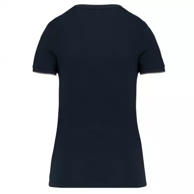 T-shirt liserés contrastés ambulancier femme | Sanipod