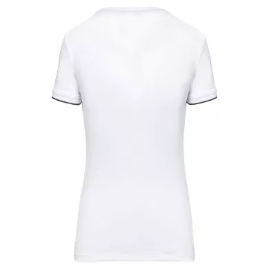 T-shirt liserés contrastés ambulancier femme | Sanipod